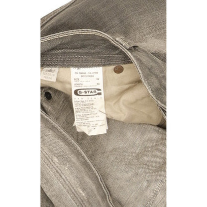 G-Star Attacc Men Grey Straight Slim Jeans W32 L32