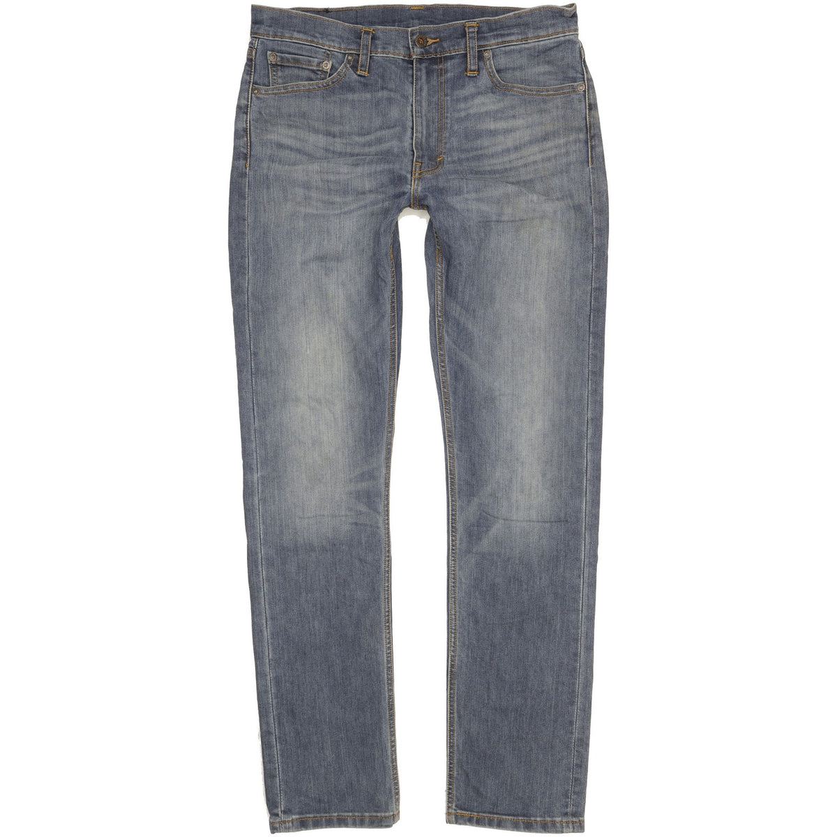 Levi's 513 Men Blue Straight Slim Stretch Jeans W33 L34
