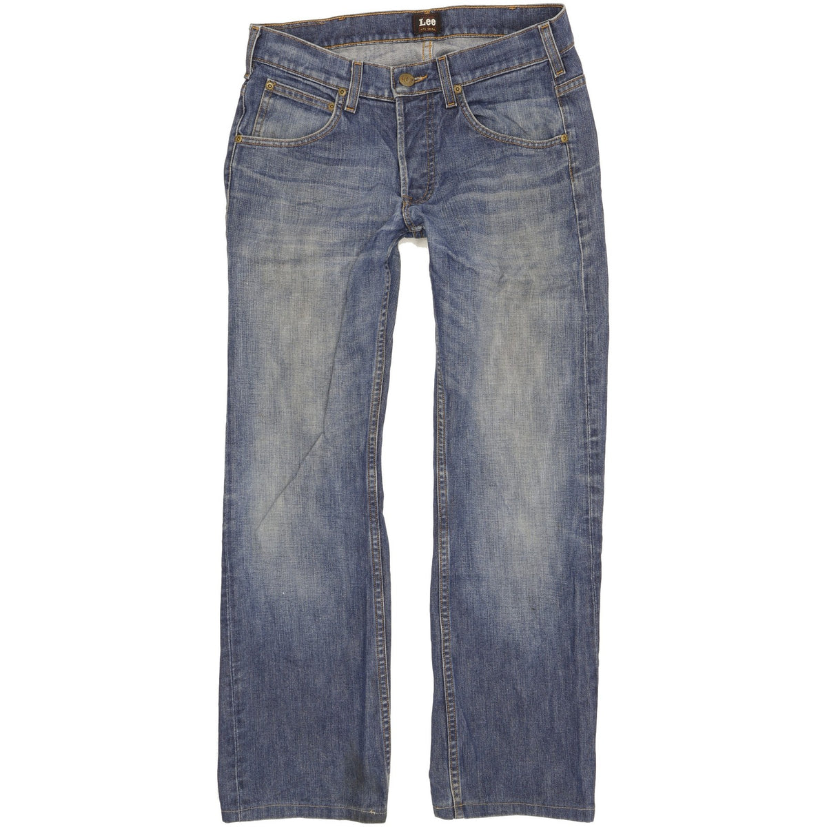 Lee Flint Men Blue Straight Regular Jeans W29 L28