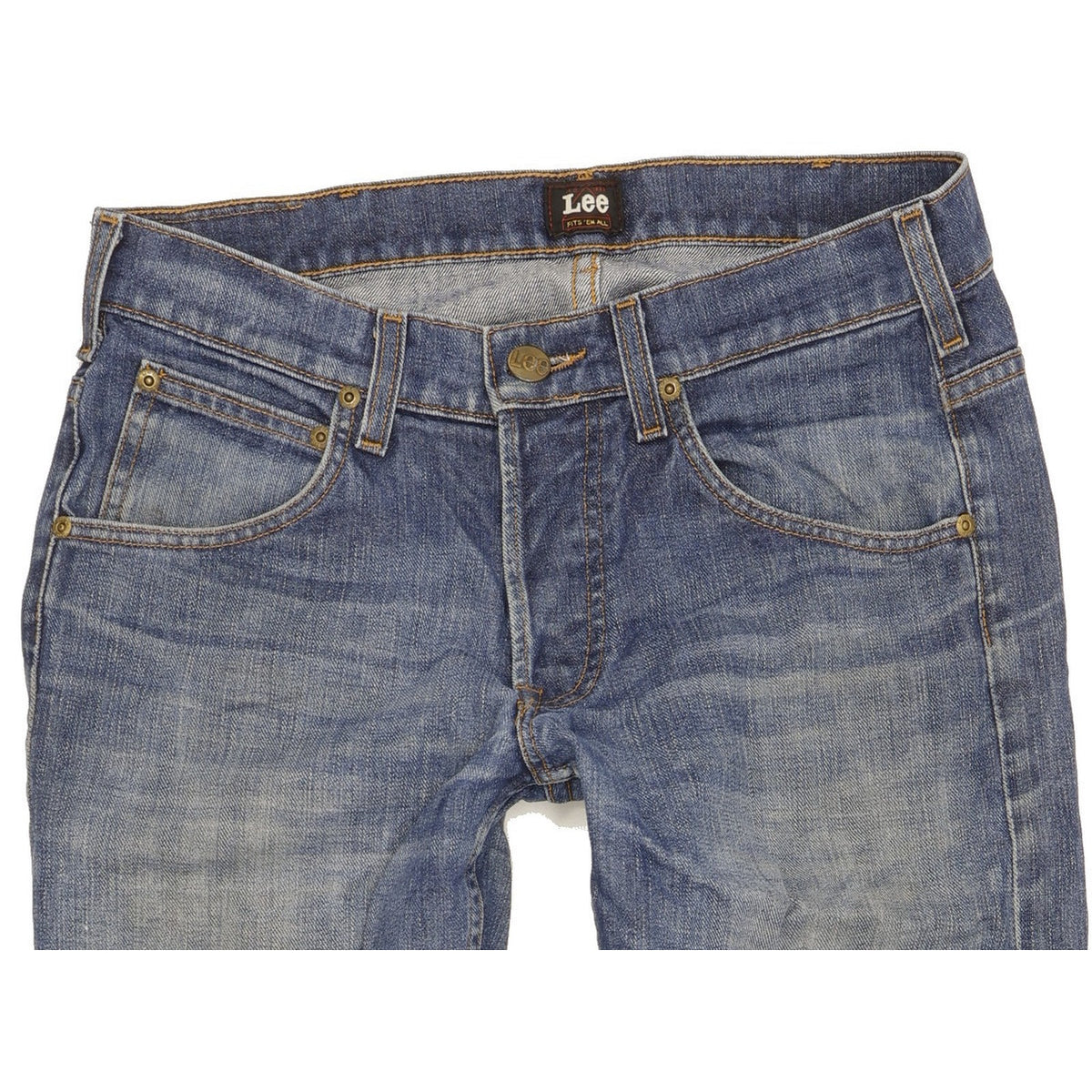 Lee Flint Men Blue Straight Regular Jeans W29 L28