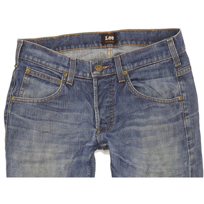 Lee Flint Men Blue Straight Regular Jeans W29 L28