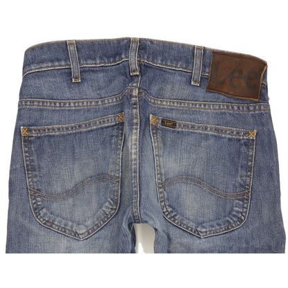 Lee Flint Men Blue Straight Regular Jeans W29 L28