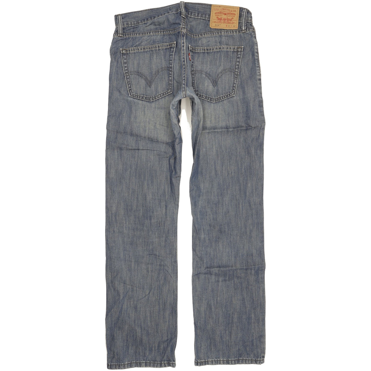 Levi's 514 Men Blue Straight Slim Jeans W31 L32