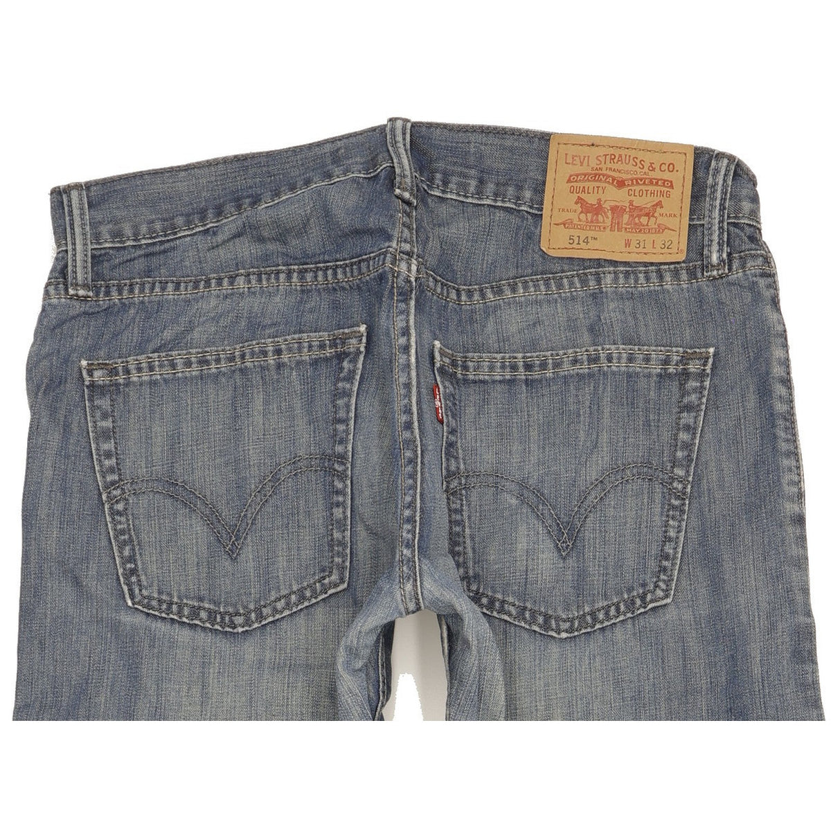 Levi's 514 Men Blue Straight Slim Jeans W31 L32