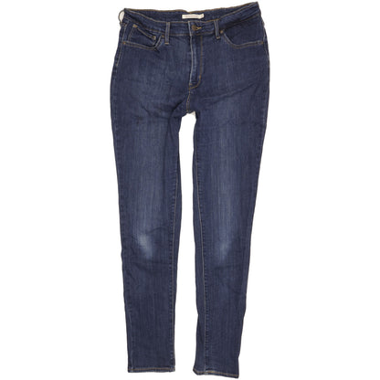 Levi's 721 Blue Skinny Slim Stretch Jeans High Waisted W31 L31