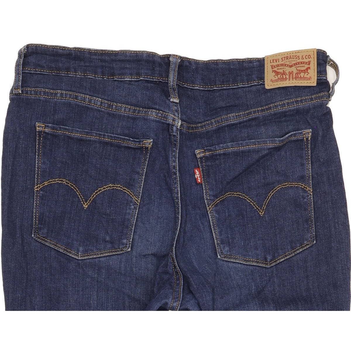 Levi's 721 Blue Skinny Slim Stretch Jeans High Waisted W31 L31