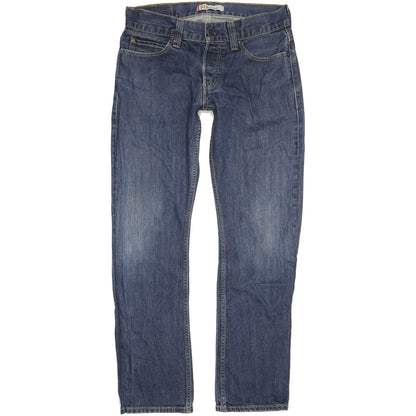 Levi's 512 Men Blue Straight Regular Jeans W34 L32