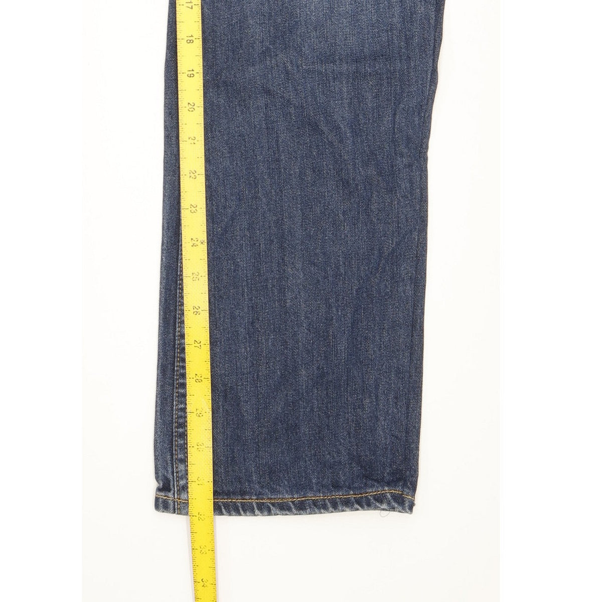 Levi's 512 Men Blue Straight Regular Jeans W34 L32
