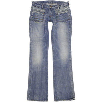 Diesel Crossim Men Blue Bootcut Slim Jeans W28 L34