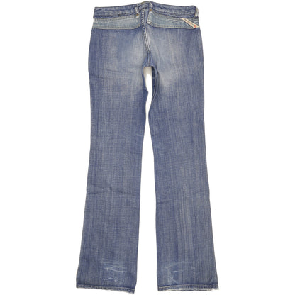 Diesel Crossim Men Blue Bootcut Slim Jeans W28 L34