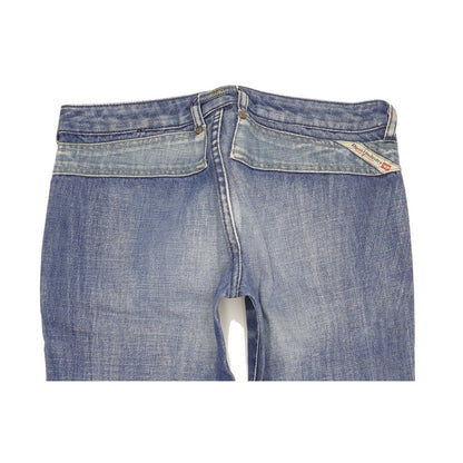 Diesel Crossim Men Blue Bootcut Slim Jeans W28 L34