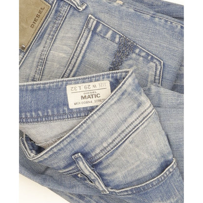 Diesel Matic Men Blue Skinny Slim Stretch Jeans W29 L31