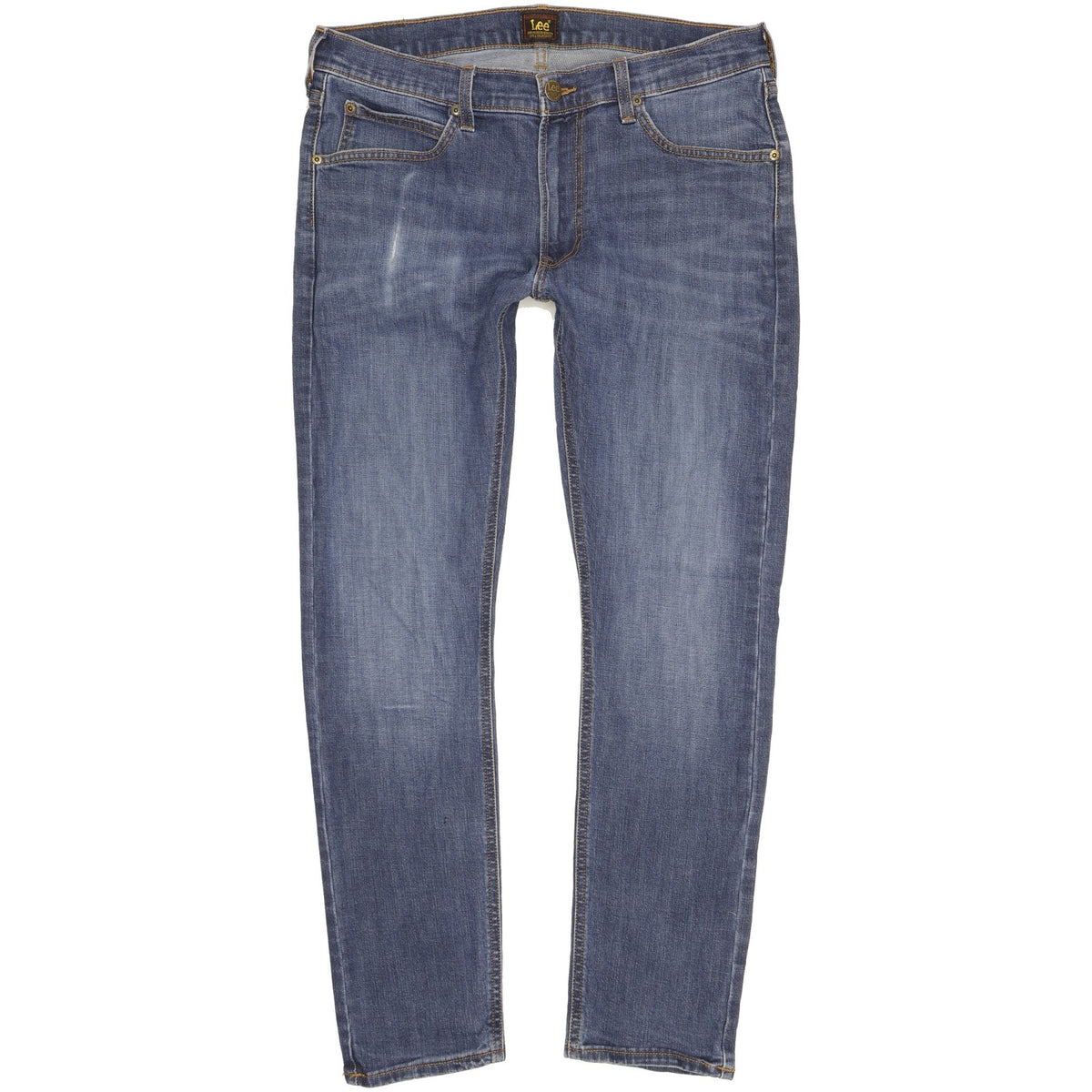 Lee Luke Men Blue Skinny Slim Stretch Jeans W33 L30