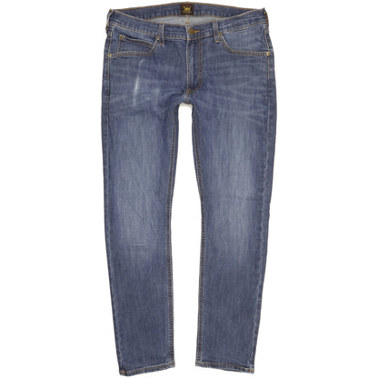 Lee Luke Men Blue Skinny Slim Stretch Jeans W33 L30