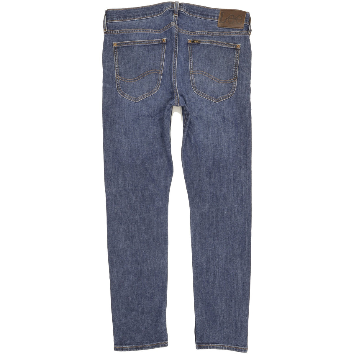 Lee Luke Men Blue Skinny Slim Stretch Jeans W33 L30