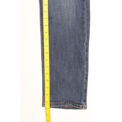 Lee Luke Men Blue Skinny Slim Stretch Jeans W33 L30