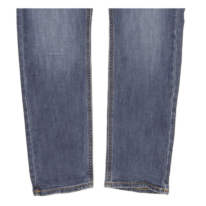Lee Luke Men Blue Skinny Slim Stretch Jeans W33 L30