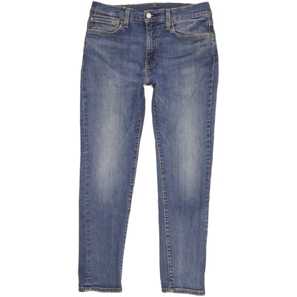 Levi's 512 Men Blue Tapered Slim Stretch Jeans W31 L29