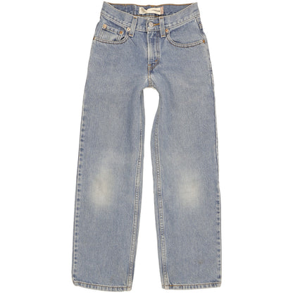 Levi's 550 Kids Blue Straight Relaxed Jeans W24 L26
