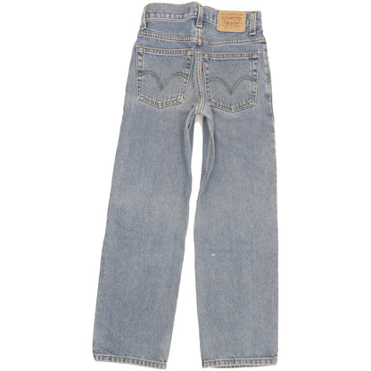 Levi's 550 Kids Blue Straight Relaxed Jeans W24 L26