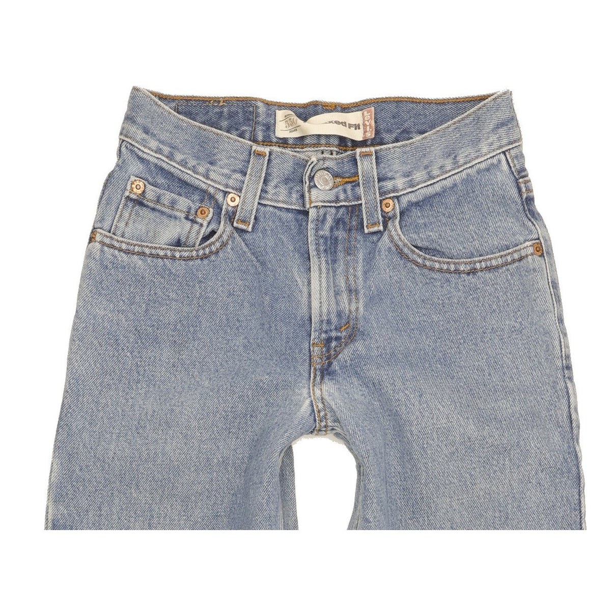 Levi's 550 Kids Blue Straight Relaxed Jeans W24 L26