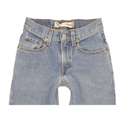 Levi's 550 Kids Blue Straight Relaxed Jeans W24 L26