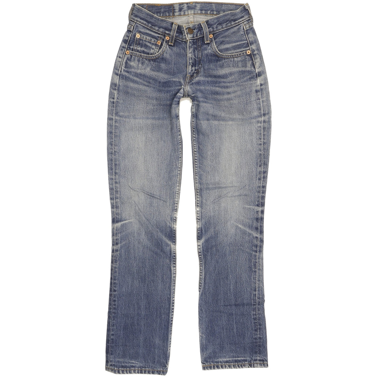 Levi's 595 Men Blue Straight Regular Jeans W26 L30