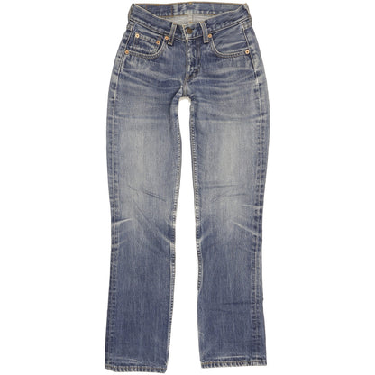 Levi's 595 Men Blue Straight Regular Jeans W26 L30