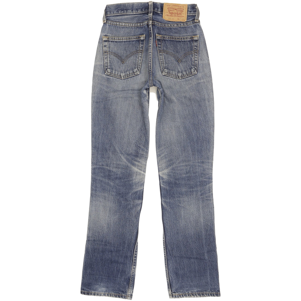 Levi's 595 Men Blue Straight Regular Jeans W26 L30