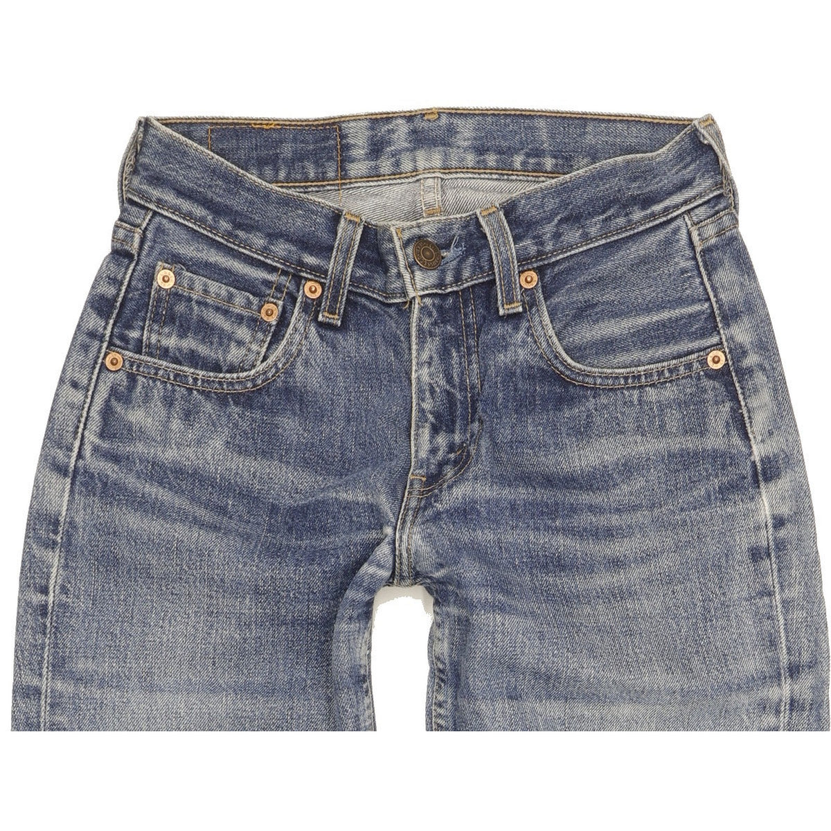 Levi's 595 Men Blue Straight Regular Jeans W26 L30