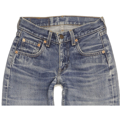 Levi's 595 Men Blue Straight Regular Jeans W26 L30