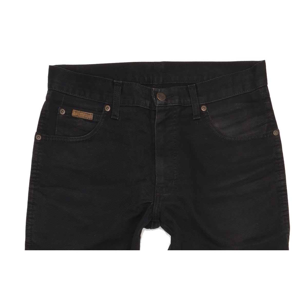 Wrangler Texas Men Black Straight Regular Jeans W31 L32