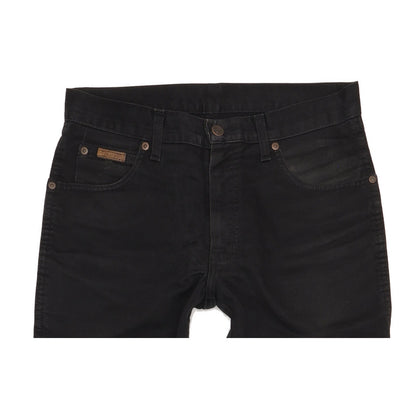 Wrangler Texas Men Black Straight Regular Jeans W31 L32