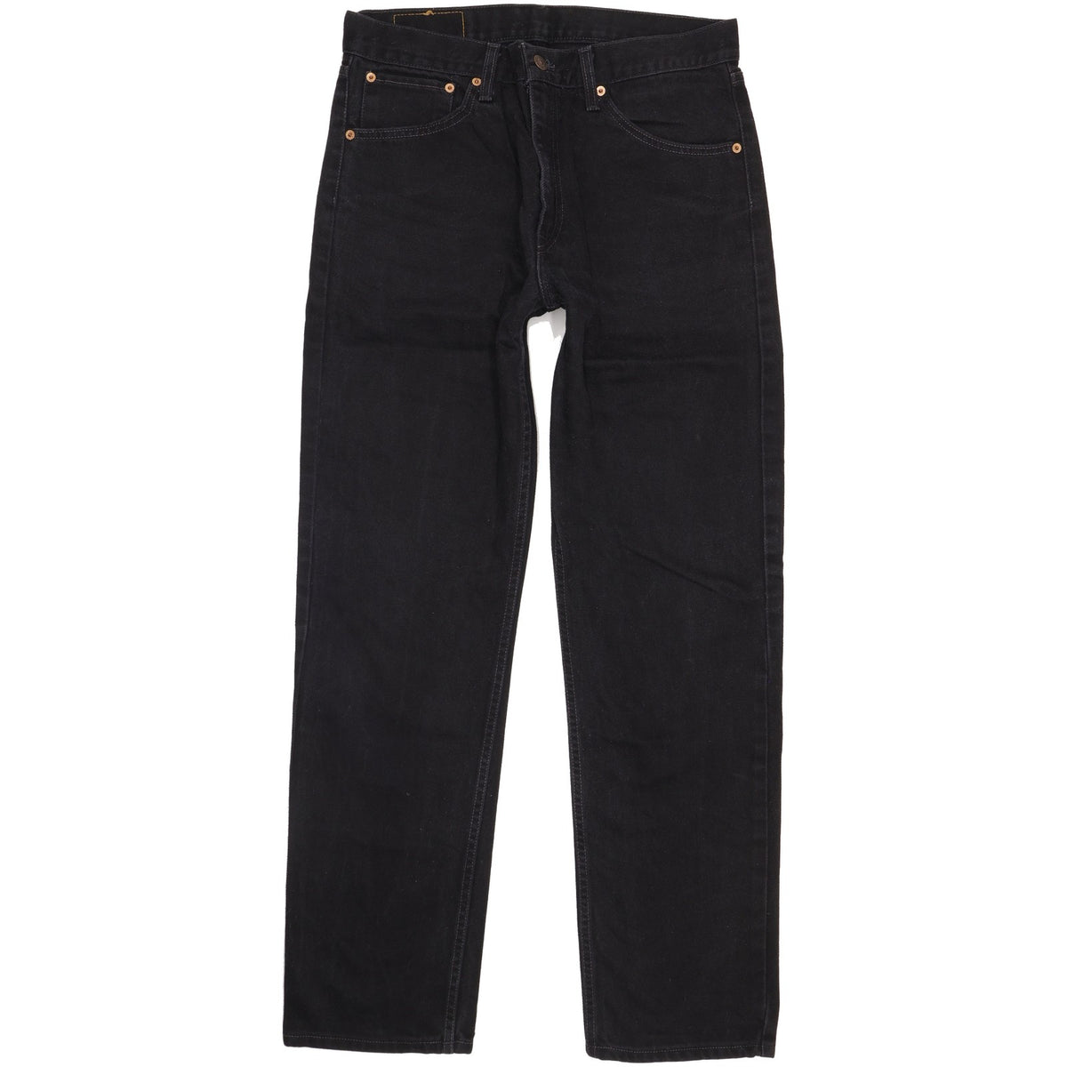 Levi's 521 Men Black Straight Regular Jeans W34 L32