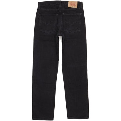 Levi's 521 Men Black Straight Regular Jeans W34 L32