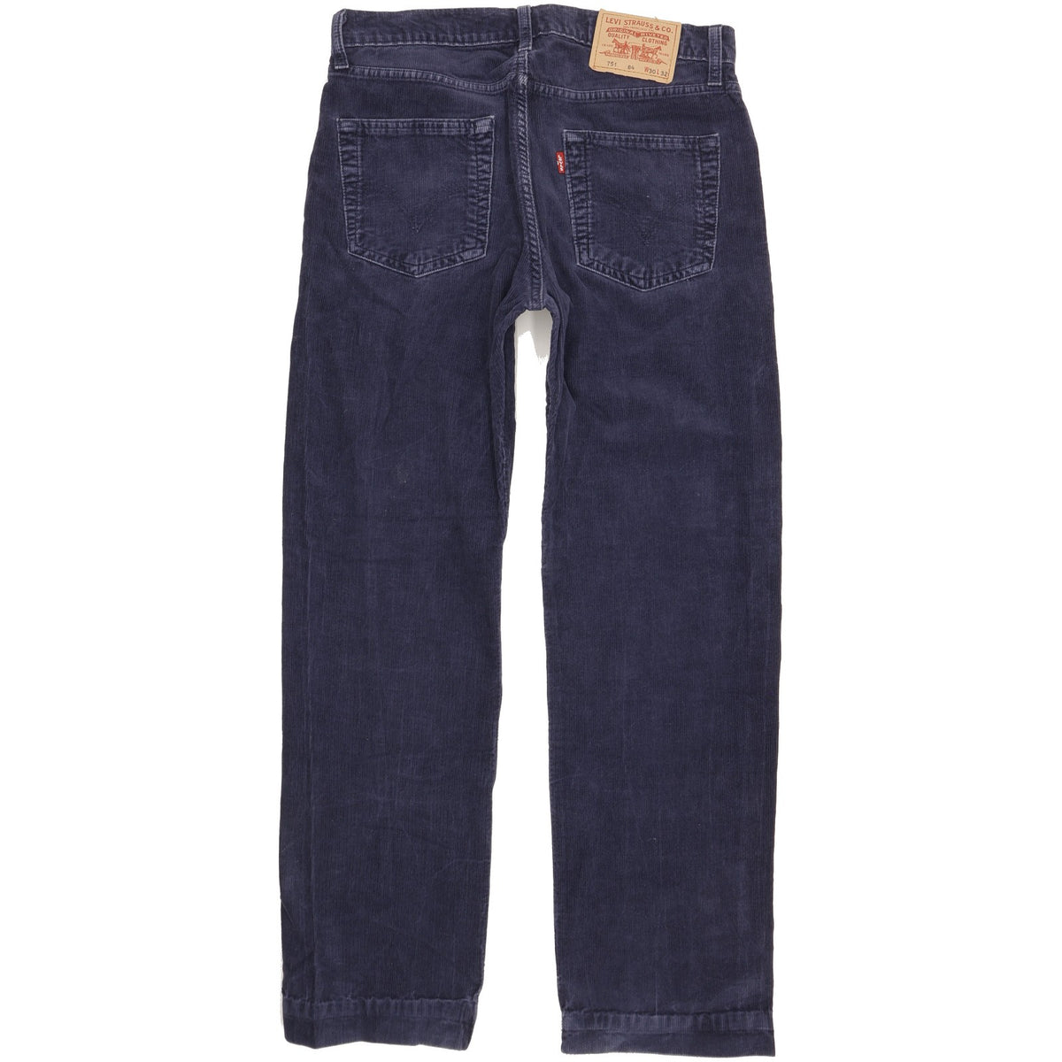 Levi's 751 Men Blue Straight Regular Trousers W30 L29