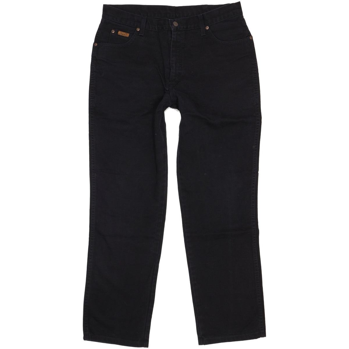 Wrangler Ohio Men Black Straight Regular Jeans W36 L31