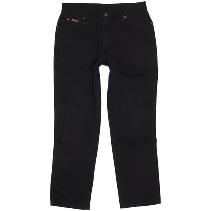 Wrangler Ohio Men Black Straight Regular Jeans W36 L31