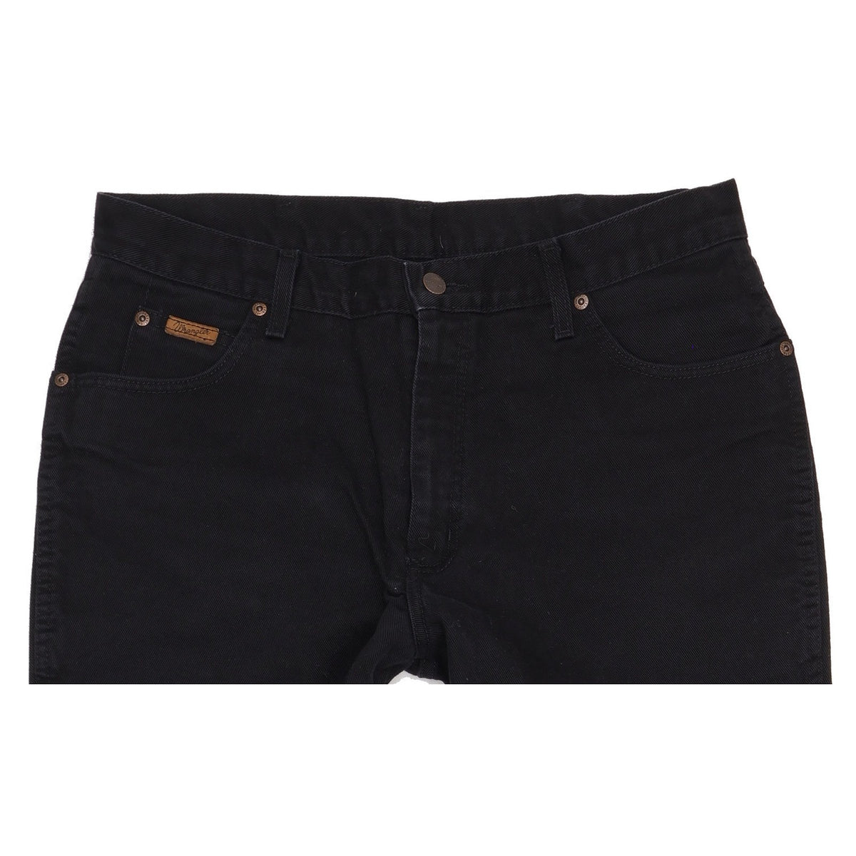 Wrangler Ohio Men Black Straight Regular Jeans W36 L31