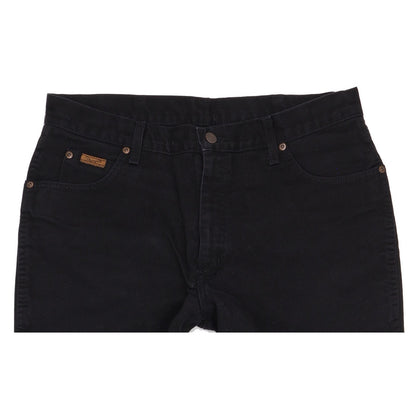 Wrangler Ohio Men Black Straight Regular Jeans W36 L31