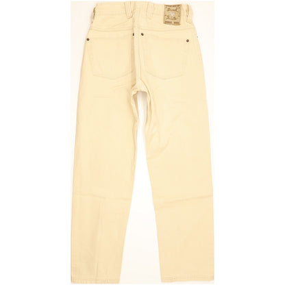 Diesel Saddle Baggy Men Beige Tapered Relaxed Jeans W29 L30