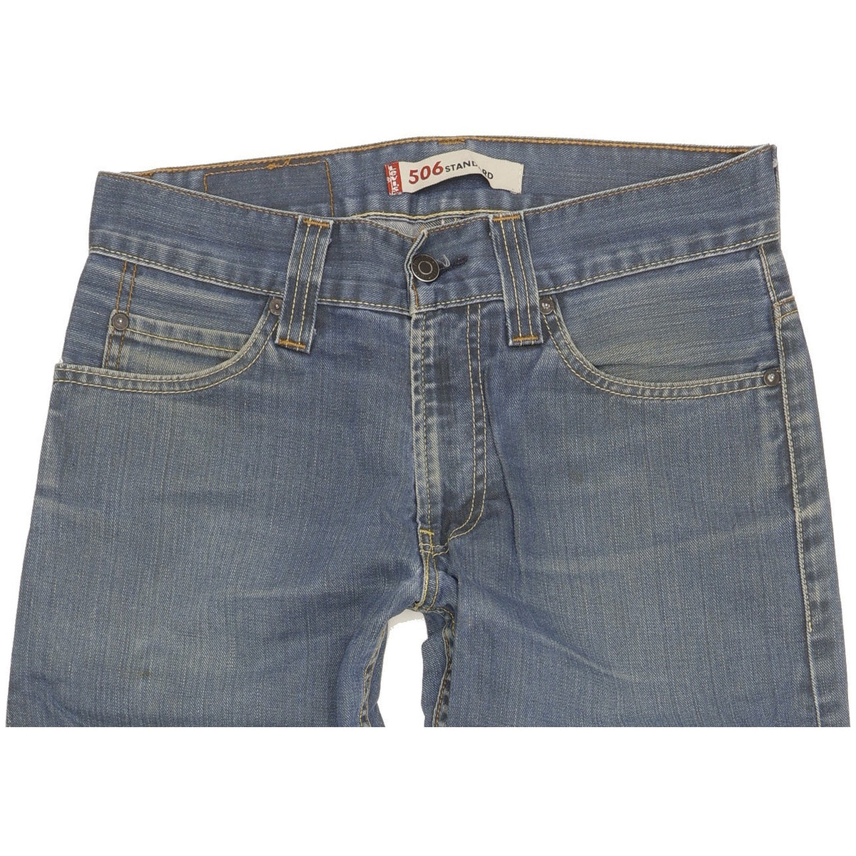 Levi's 506 Men Blue Straight Regular Jeans W30 L31