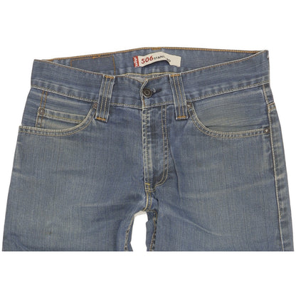Levi's 506 Men Blue Straight Regular Jeans W30 L31