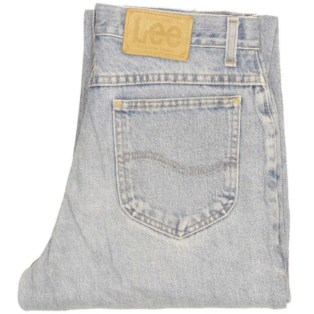 Lee Men Blue Straight Regular Jeans W30 L31