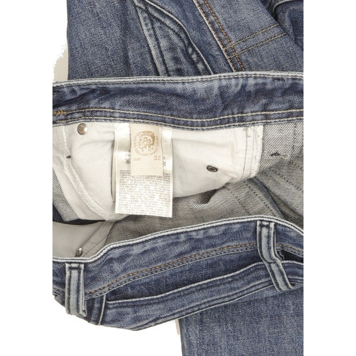 Diesel Jodar Men Blue Tapered Regular Jeans W32 L32