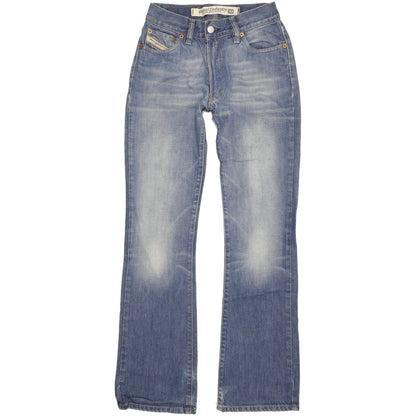 Diesel Fanker Men Blue Bootcut Slim Jeans W26 L31
