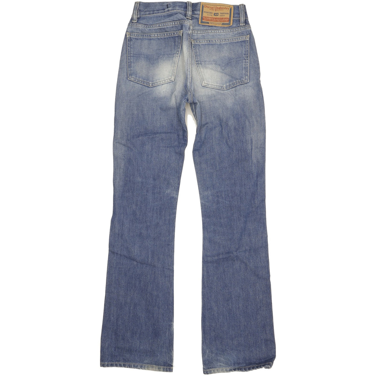 Diesel Fanker Men Blue Bootcut Slim Jeans W26 L31