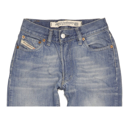 Diesel Fanker Men Blue Bootcut Slim Jeans W26 L31