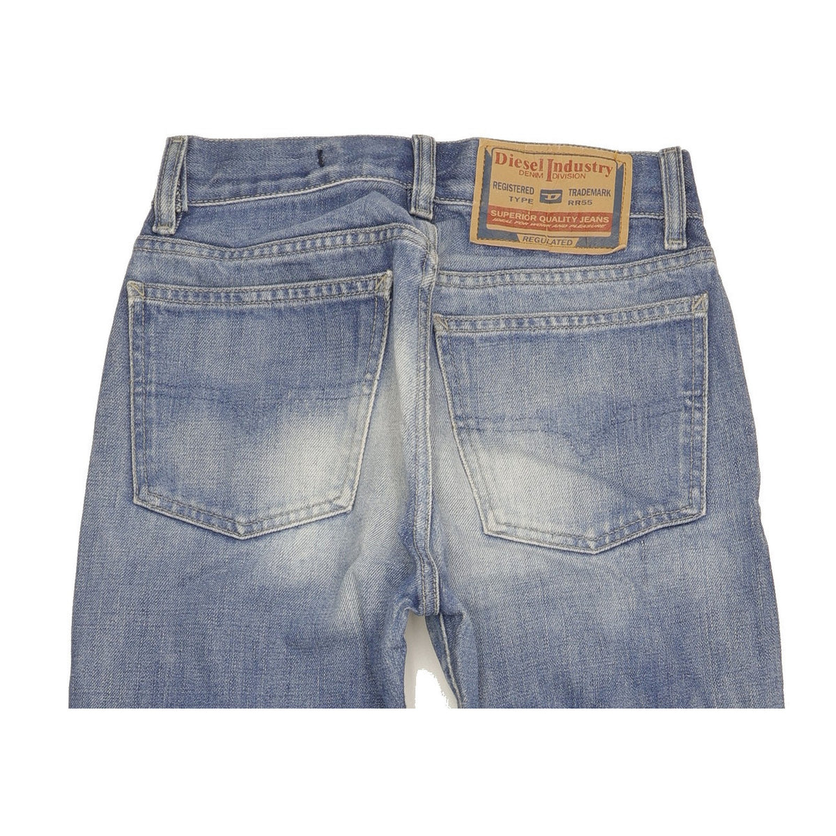 Diesel Fanker Men Blue Bootcut Slim Jeans W26 L31