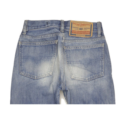 Diesel Fanker Men Blue Bootcut Slim Jeans W26 L31